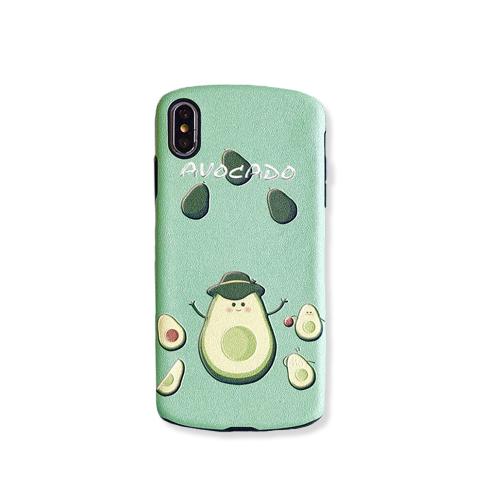 Soft Fruit Case for iPhone X/11/Pro/Max/6/7/8 Plus