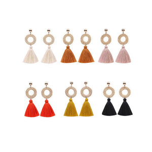 Bohemian Earrings with Tassel