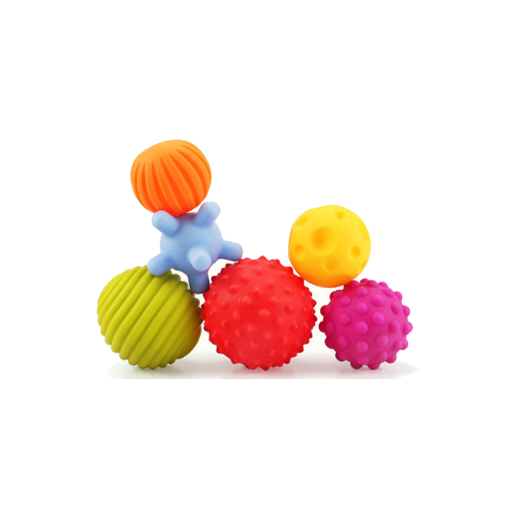 Textured Multi Ball Set Sensory Balls (6 Pack)