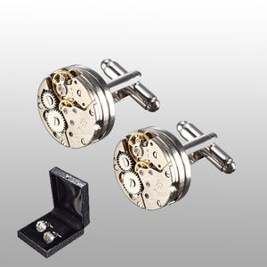 Deluxe Steampunk Mens Cufflinks