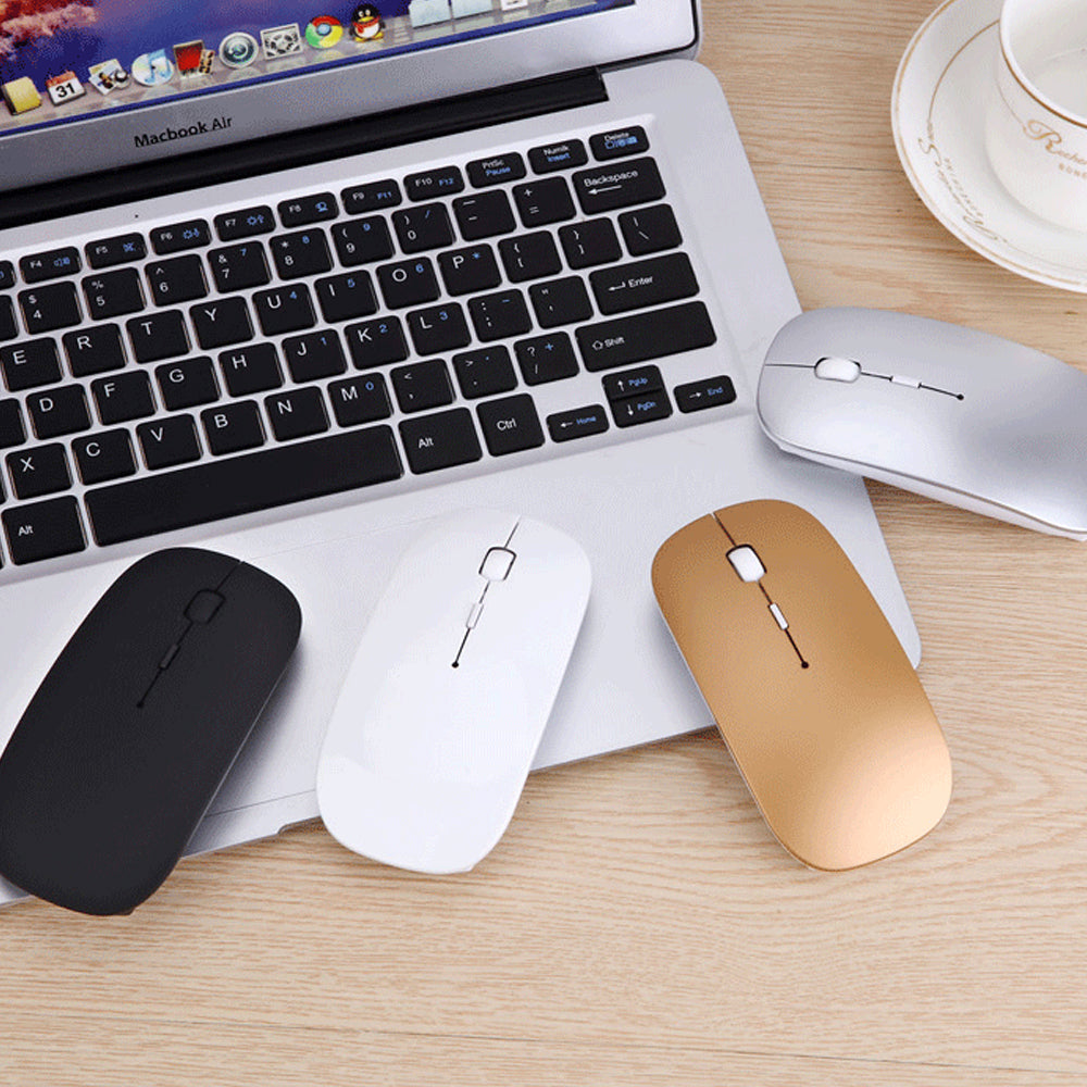 2.4G Wireless Mouse Portable Mobile Optical Mouse with USB Receiver, 5 Adjustable DPI Levels, 6 Buttons for Notebook, PC, Laptop, Computer, Macbook