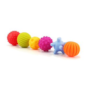 Textured Multi Ball Set Sensory Balls (6 Pack)