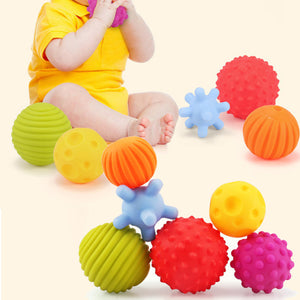 Textured Multi Ball Set Sensory Balls (6 Pack)