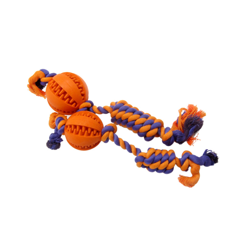 Combine Ball Rope Dog Chew Toys