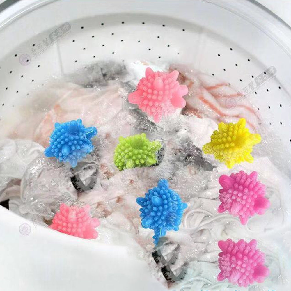 Washer Balls, Eco-friendly Dryer Balls 10 Pcs, Laundry Scrubbing Balls Tangle-Free