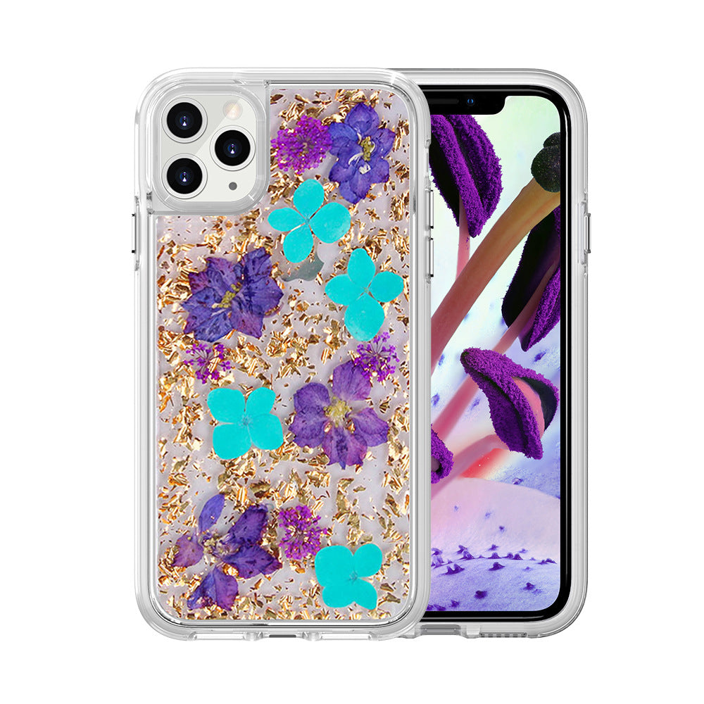 Floral Epoxy Case for iPhone/ Samsung