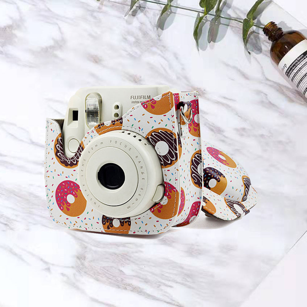 Doughnut Polaroid Bag for Fujifilm Instax Camera Mini 8/ 8+/ 9