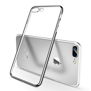 Clear Body Soft TPU Shockproof Case for iPhone X/11/Pro/Max/6/7/8 Plus