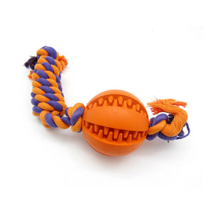 Combine Ball Rope Dog Chew Toys