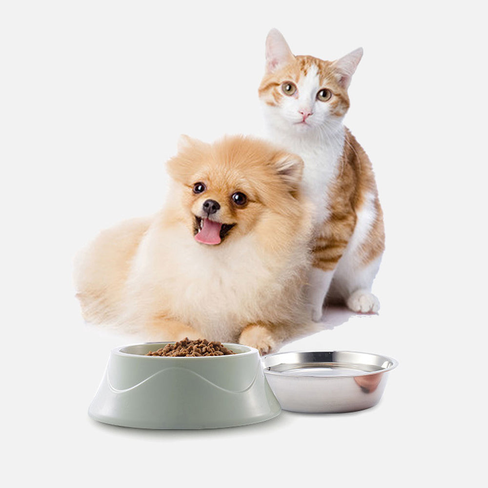 Stainless Steel Non-Tip Pet Bowl