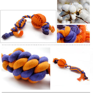 Combine Ball Rope Dog Chew Toys