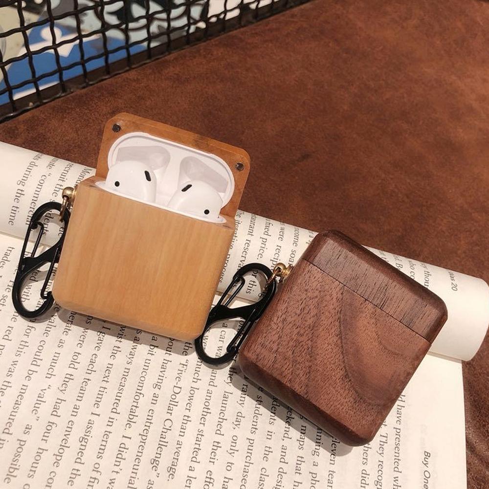 Nature Wooden Protective Case for Airpod 1 & 2