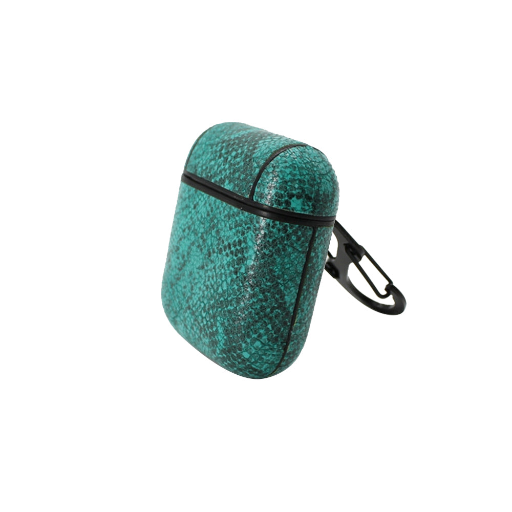 Snakeskin Leather Apple AirPod Case