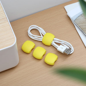 Button-shaped Cable Organizer