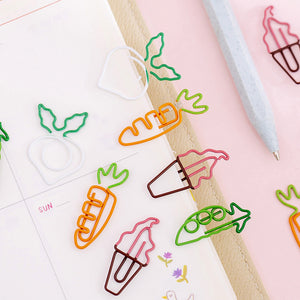 Cute Shaped Paper Clips(4 Pcs)