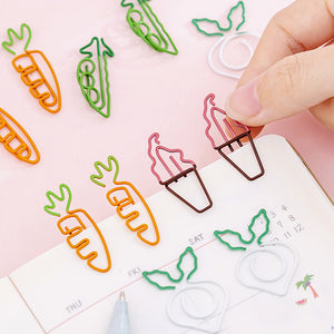 Cute Shaped Paper Clips(4 Pcs)