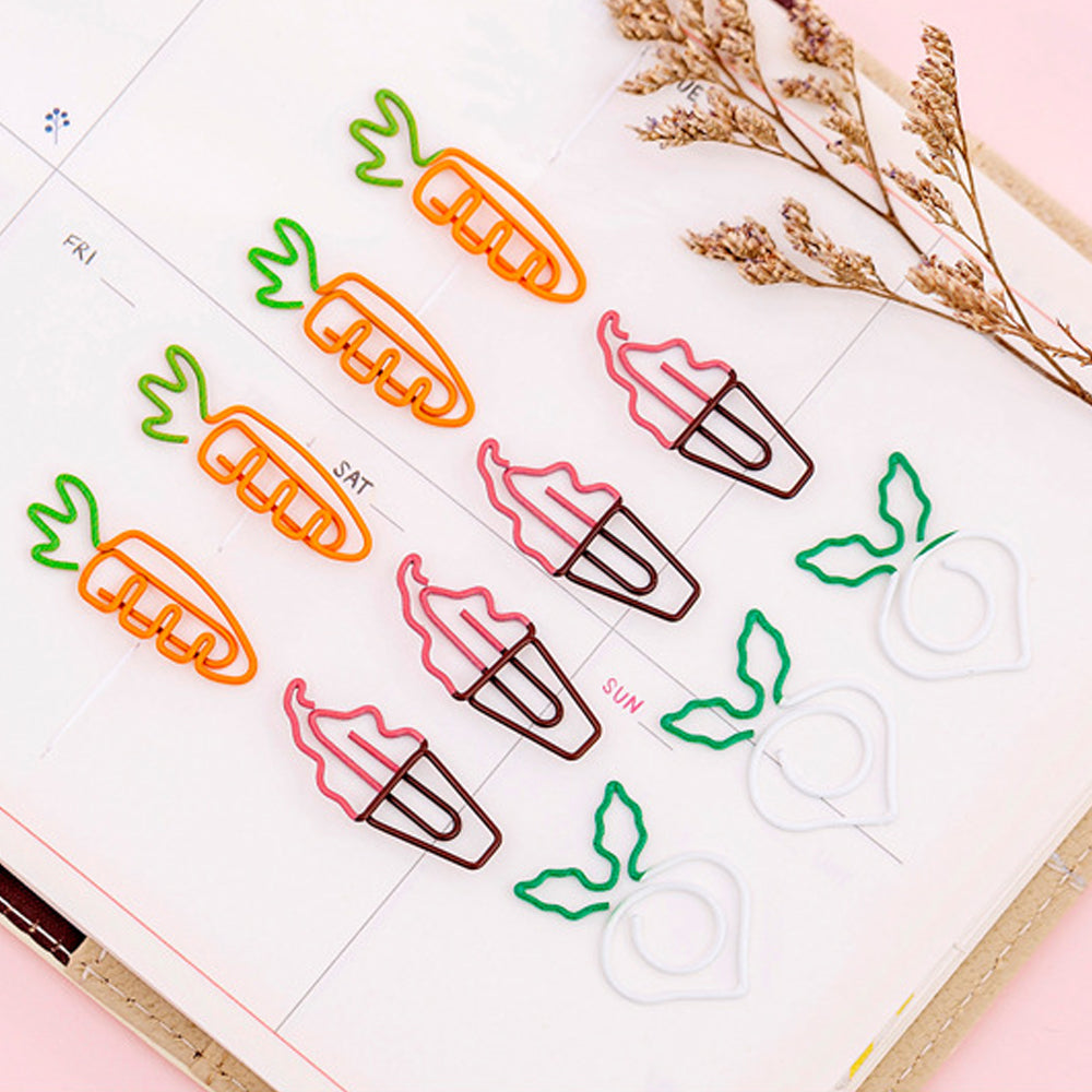 Cute Shaped Paper Clips(4 Pcs)