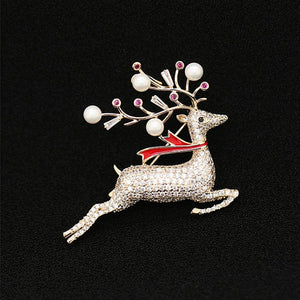 Deer Brooch