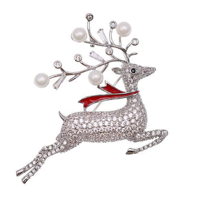 Deer Brooch