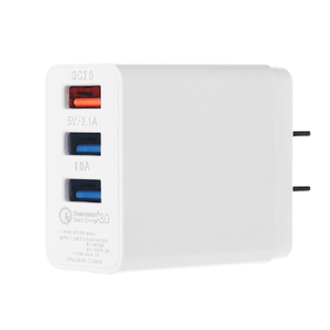 Three Port Wall Chargers, USB Charger for Most Smartphone