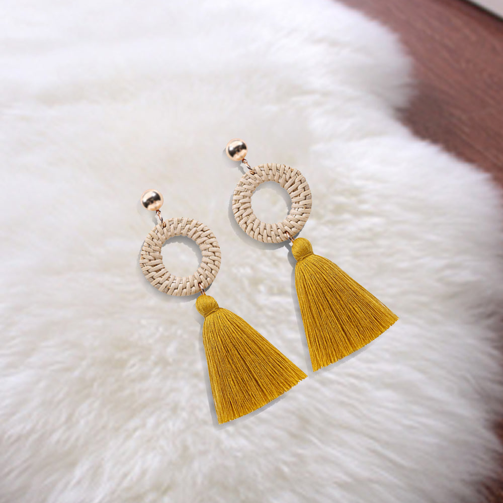 Bohemian Earrings with Tassel