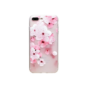 Flower Case for iPhone X/11/Pro/Max/6/7/8 Plus