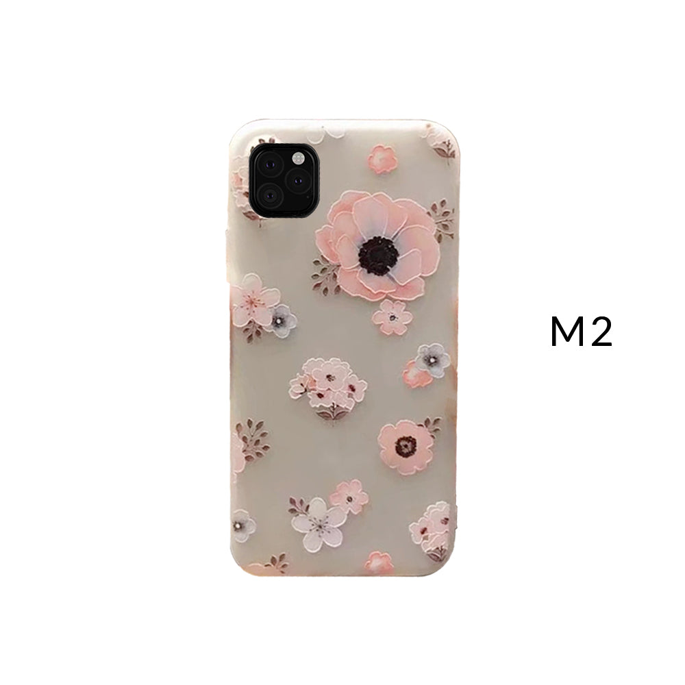 Flower Case for iPhone X/11/Pro/Max/6/7/8 Plus