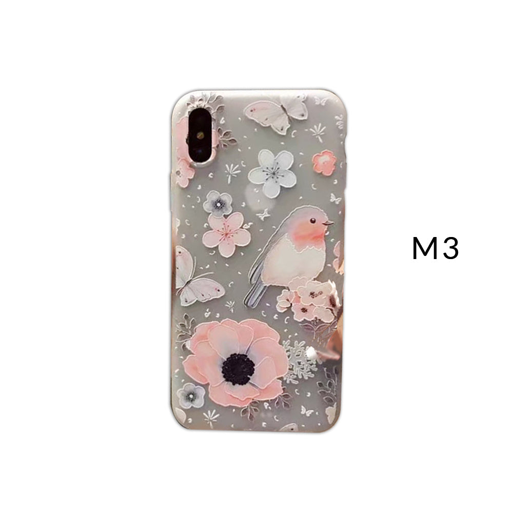 Flower Case for iPhone X/11/Pro/Max/6/7/8 Plus