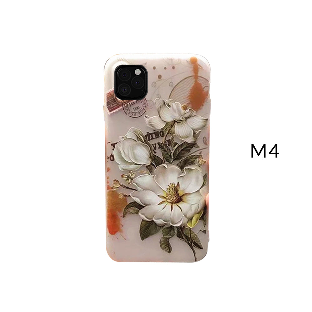 Flower Case for iPhone X/11/Pro/Max/6/7/8 Plus