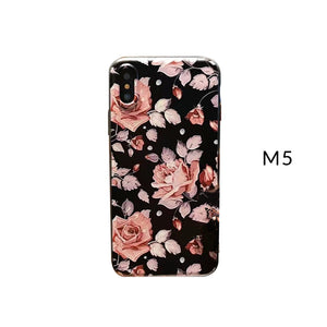 Flower Case for iPhone X/11/Pro/Max/6/7/8 Plus