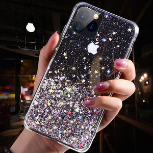 Glitter Case for iPhone X/11/Pro/Max/6/7/8 Plus Sparkle Shining Luxury Fashion