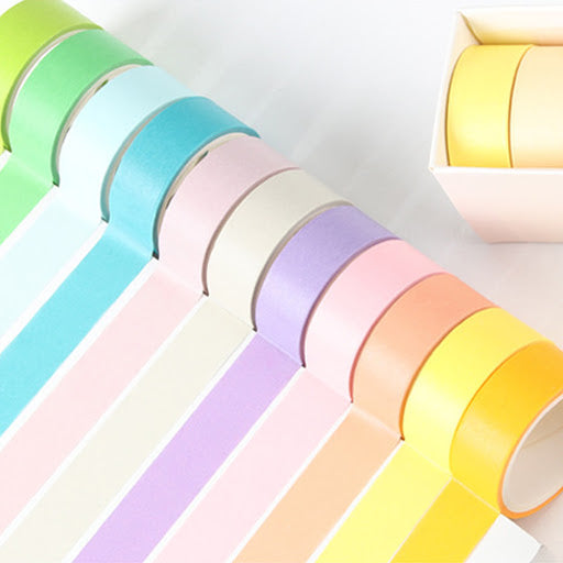 Masking Tape Set, Macarons Color & Candy Color