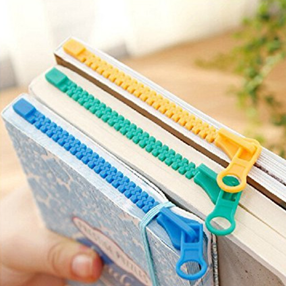 Zipper Bookmark(3 Pack)